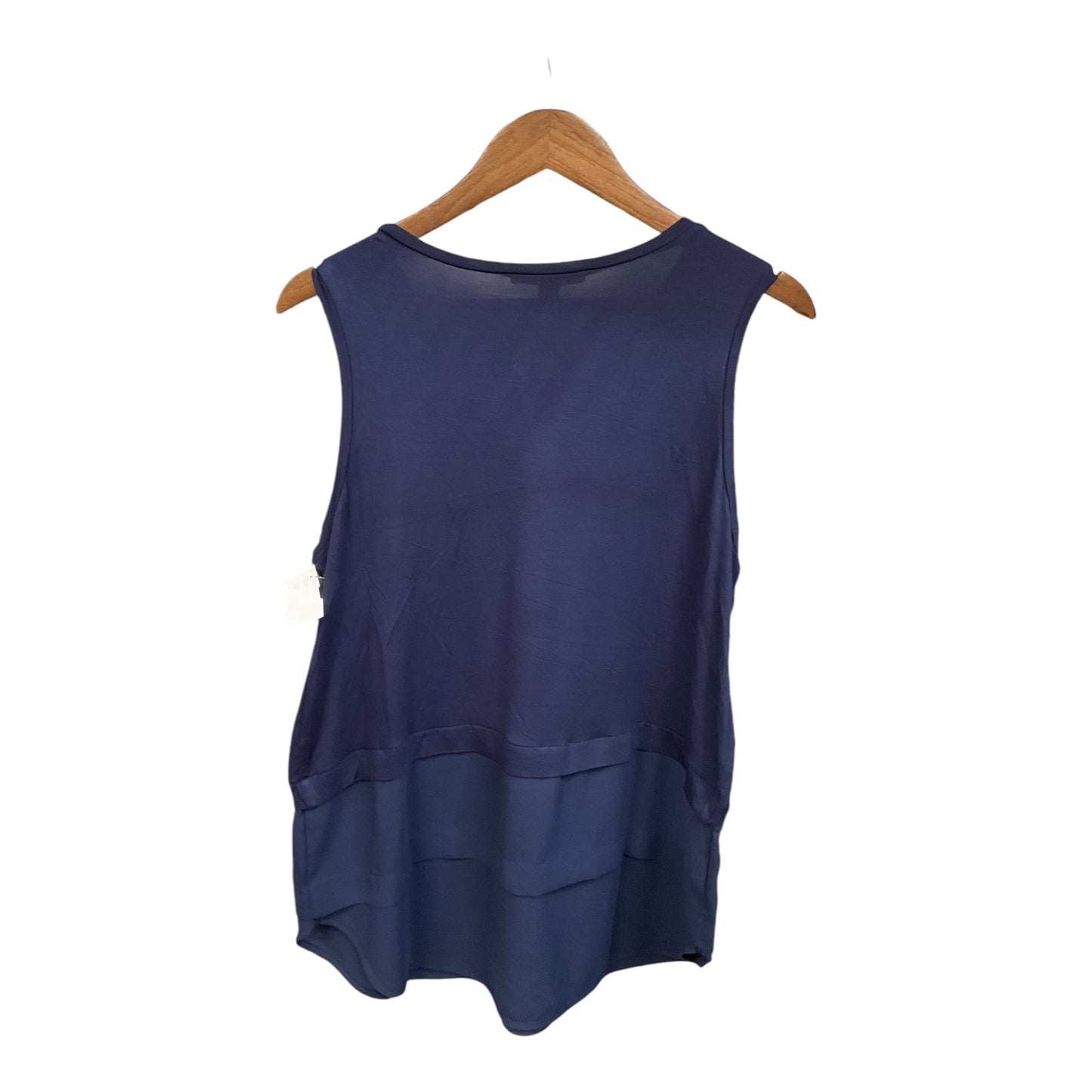 Top Sleeveless By Michael Kors In Blue, Size: L