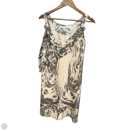 Tunic Sleeveless By Lc Lauren Conrad In Brown & Tan, Size: Xs