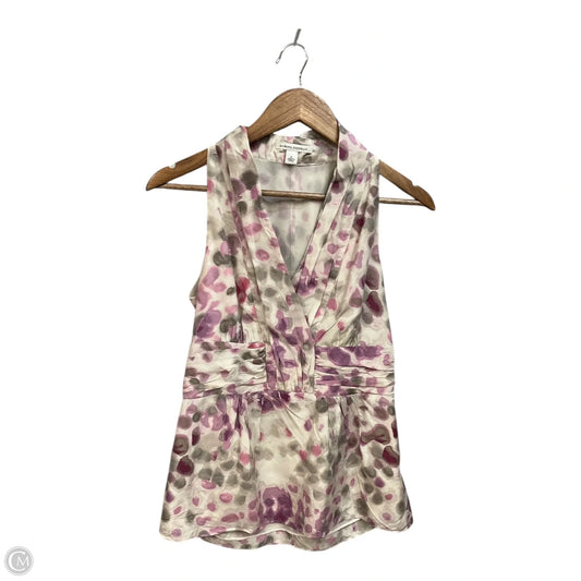 Top Sleeveless By Banana Republic In Multi-colored, Size: S