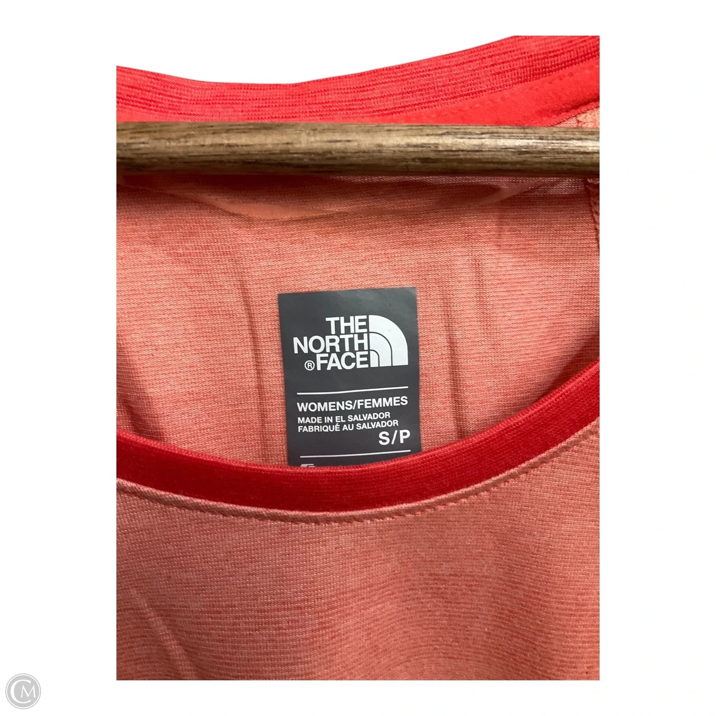 Top Short Sleeve By The North Face In Peach, Size: S