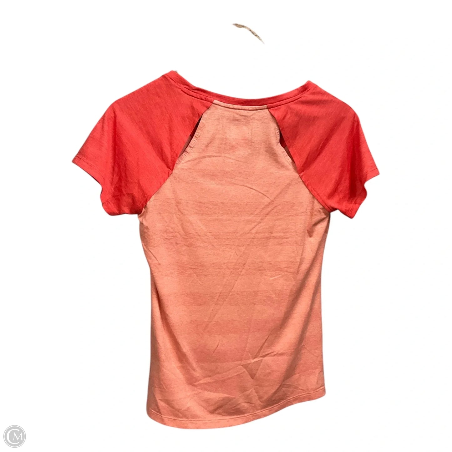 Top Short Sleeve By The North Face In Peach, Size: S