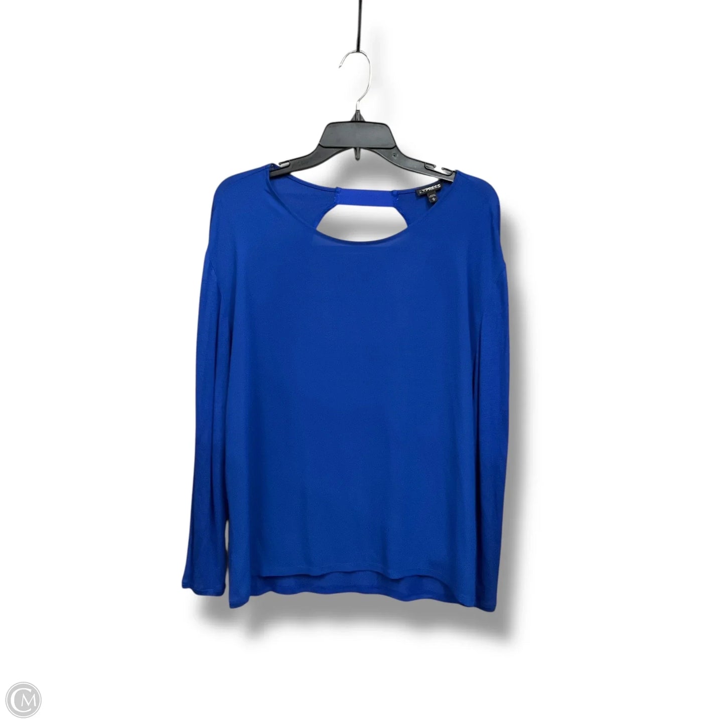 Top Long Sleeve By Express In Blue, Size: M