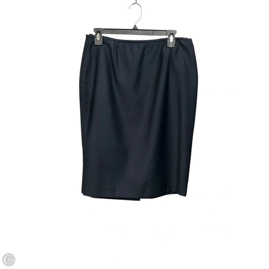 Skirt Midi By Calvin Klein In Navy, Size: M