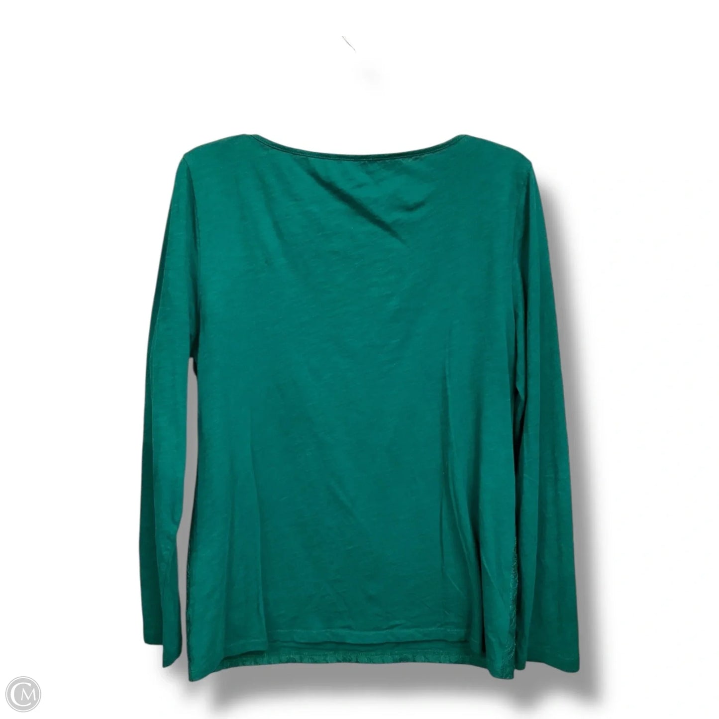 Top Long Sleeve By Loft In Green, Size: L
