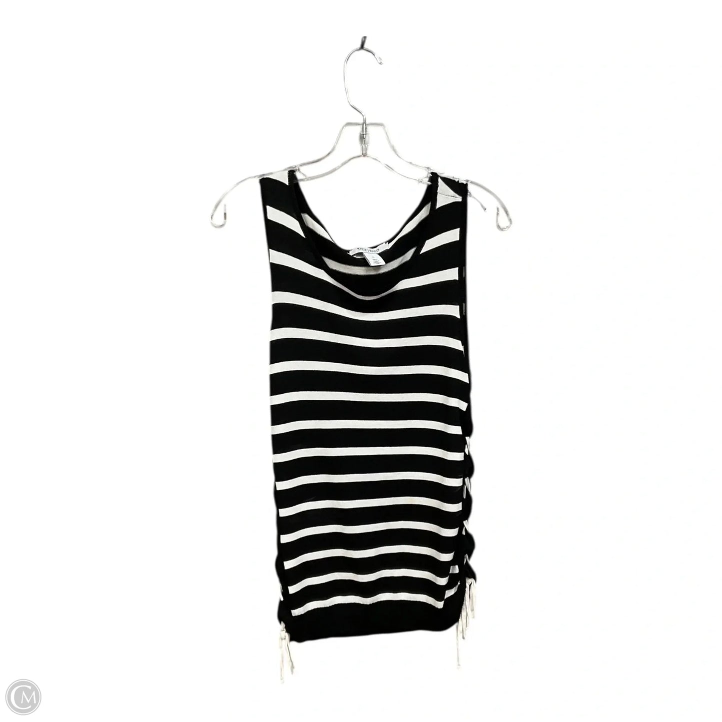 Top Sleeveless By White House Black Market In Black & White, Size: M