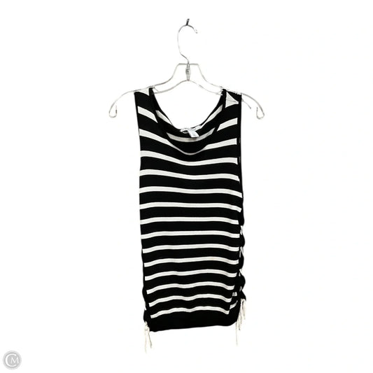 Top Sleeveless By White House Black Market In Black & White, Size: M