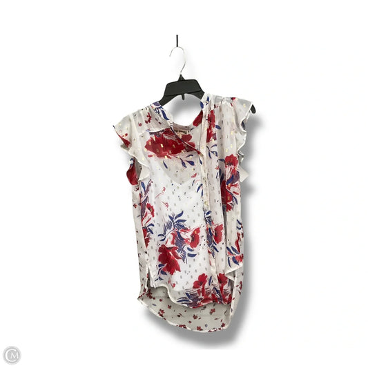 Top Sleeveless By Clothes Mentor In White, Size: S