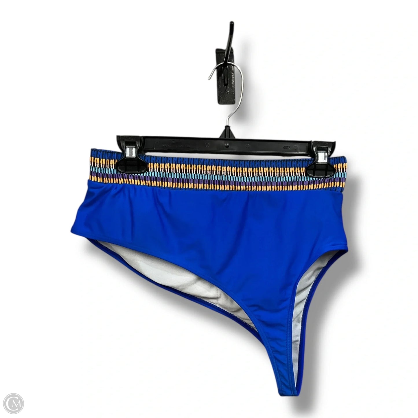 Swimsuit Top By Clothes Mentor In Blue, Size: Xl