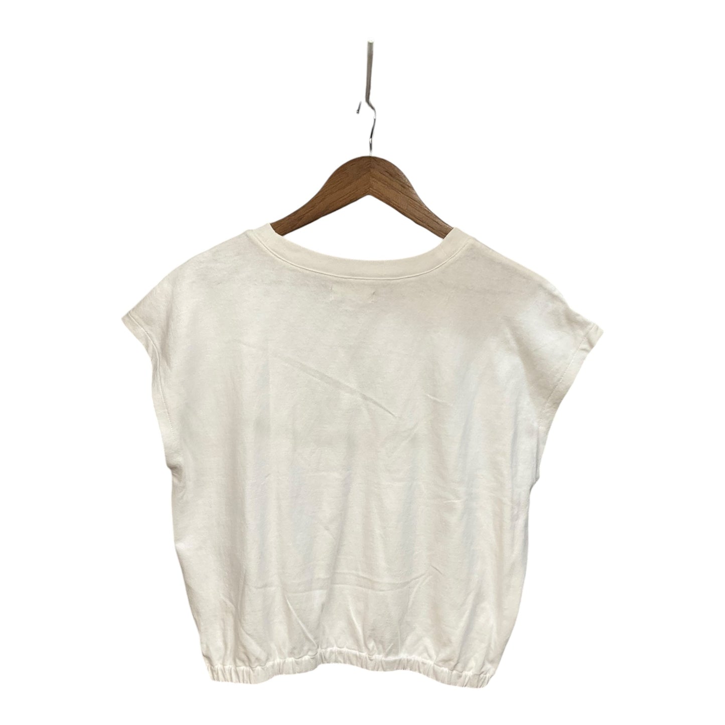 Top Sleeveless By Madewell In White, Size: L