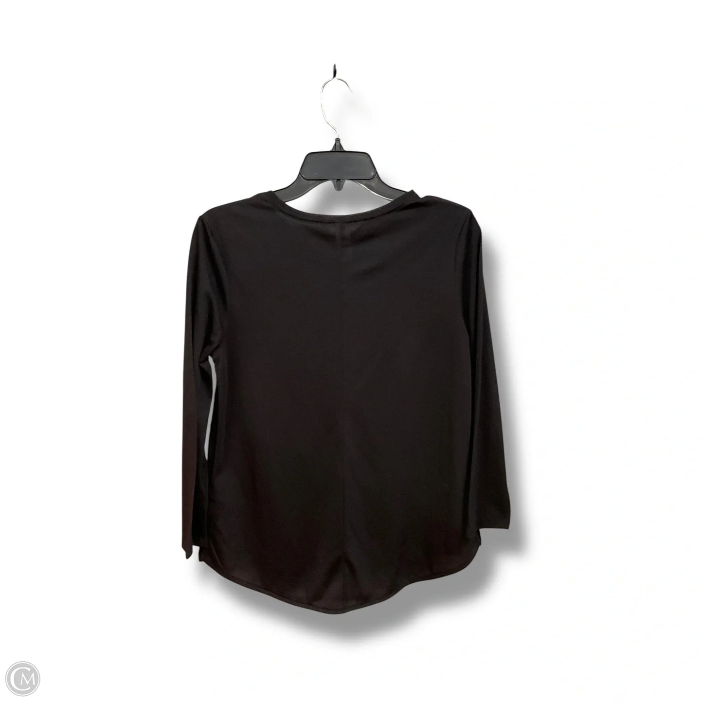 Top Long Sleeve By H&m In Black, Size: Xs