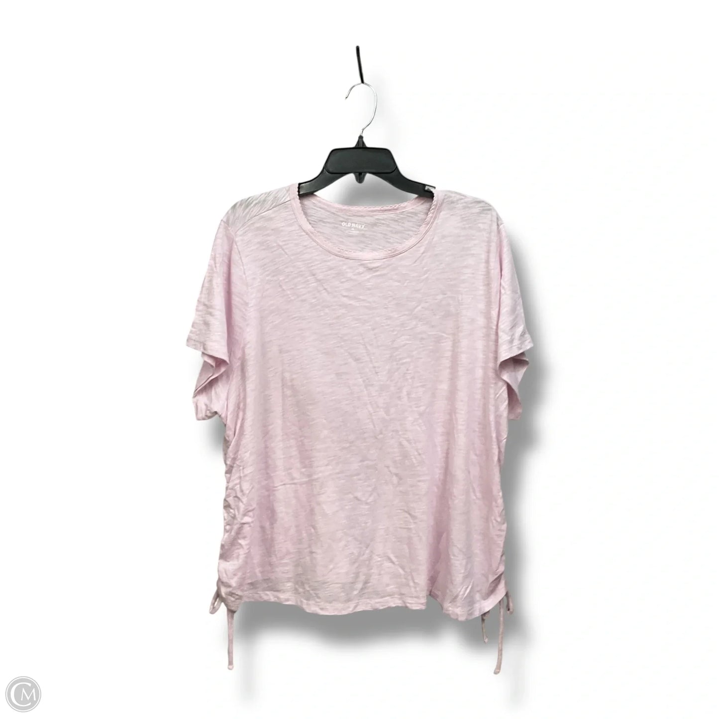 Top Short Sleeve By Old Navy In Pink, Size: 2x