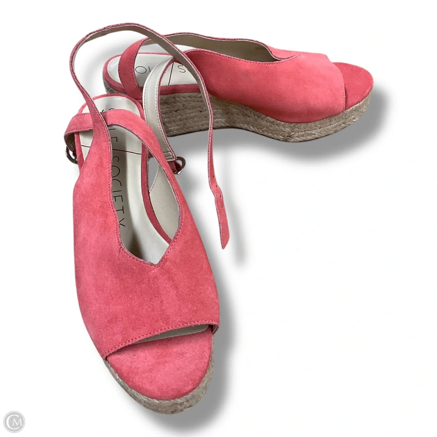 Sandals Heels Wedge By Sole Society In Pink, Size: 7