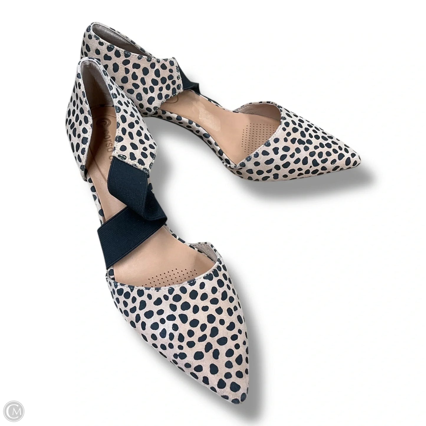 Shoes Heels Kitten By Corso Como In Animal Print, Size: 7