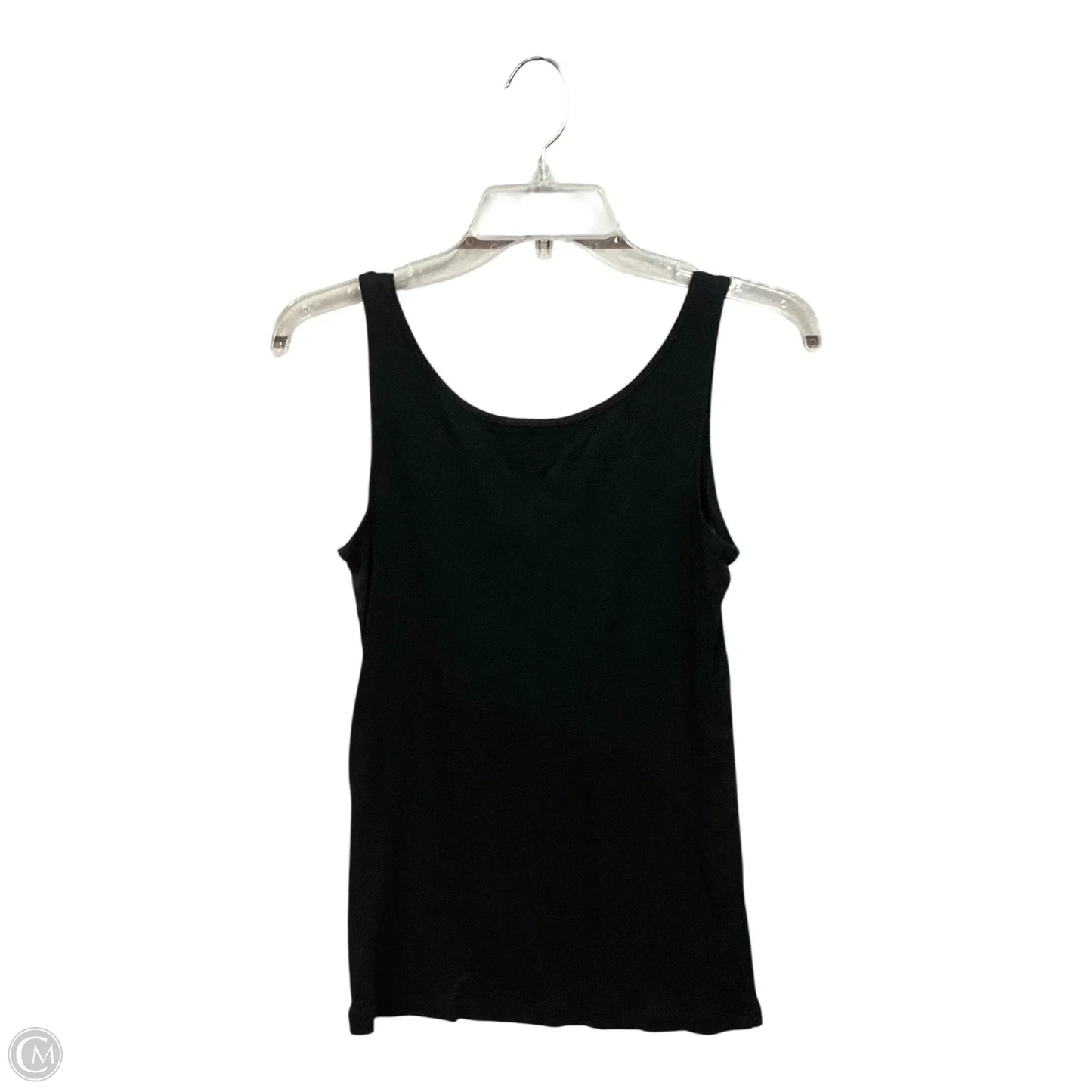 Top Sleeveless By Loft In Black, Size: M