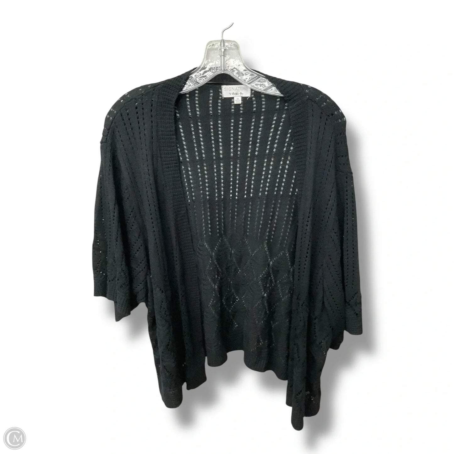Cardigan By Robbie Bee In Black, Size: 3x