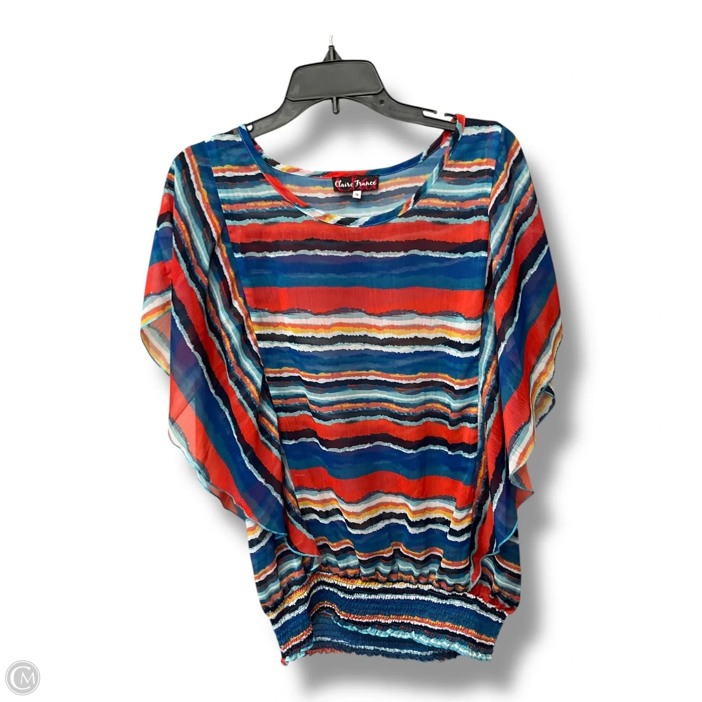 Top Sleeveless By Clothes Mentor In Multi-colored, Size: 1x