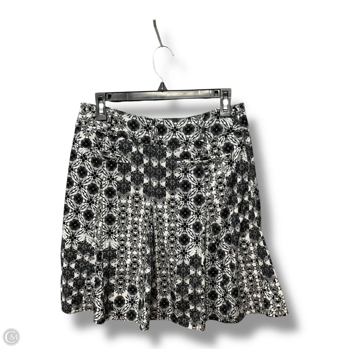Athletic Skort By Athleta In Black & Grey, Size: S