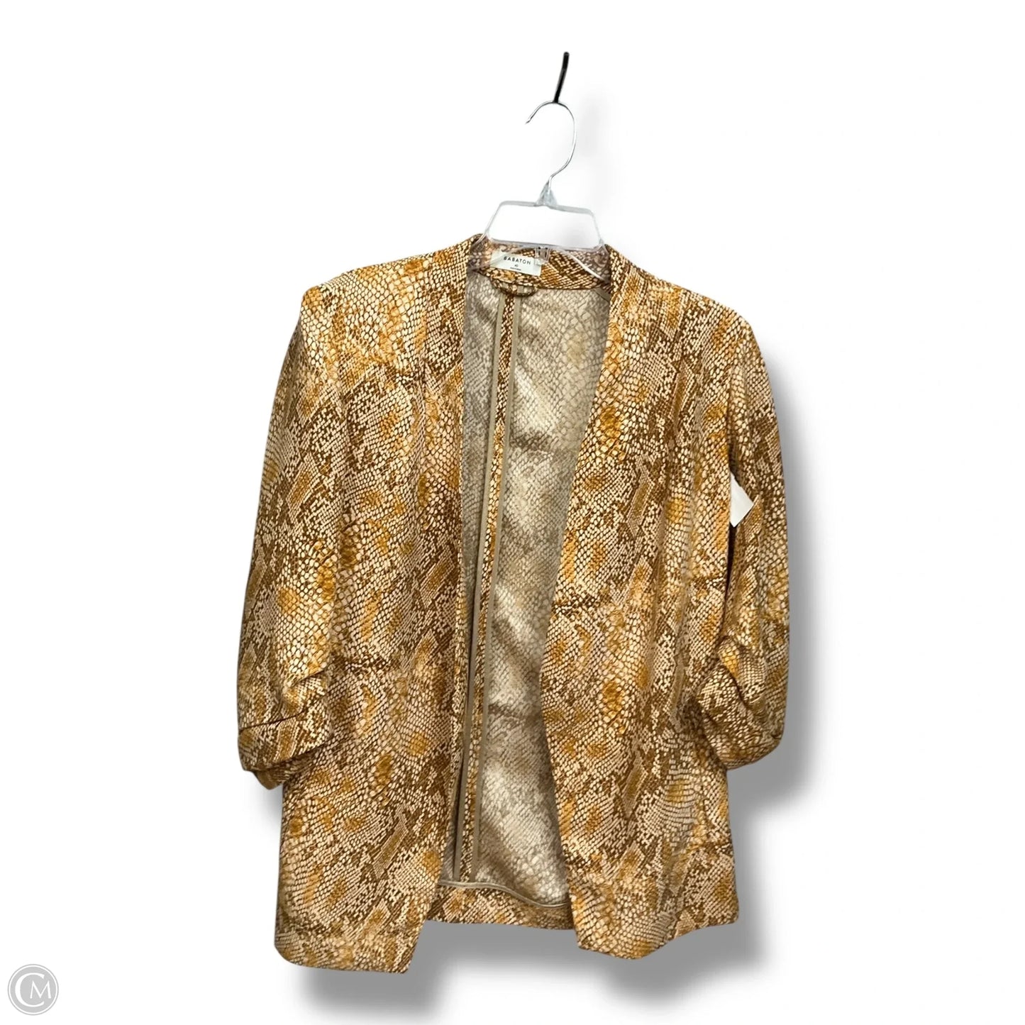 Blazer By Babaton In Snakeskin Print, Size: M