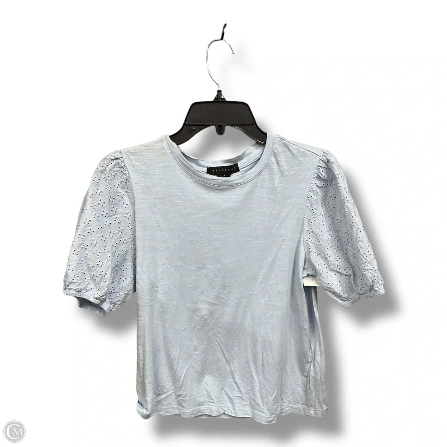 Top Short Sleeve By Sanctuary In Blue, Size: S