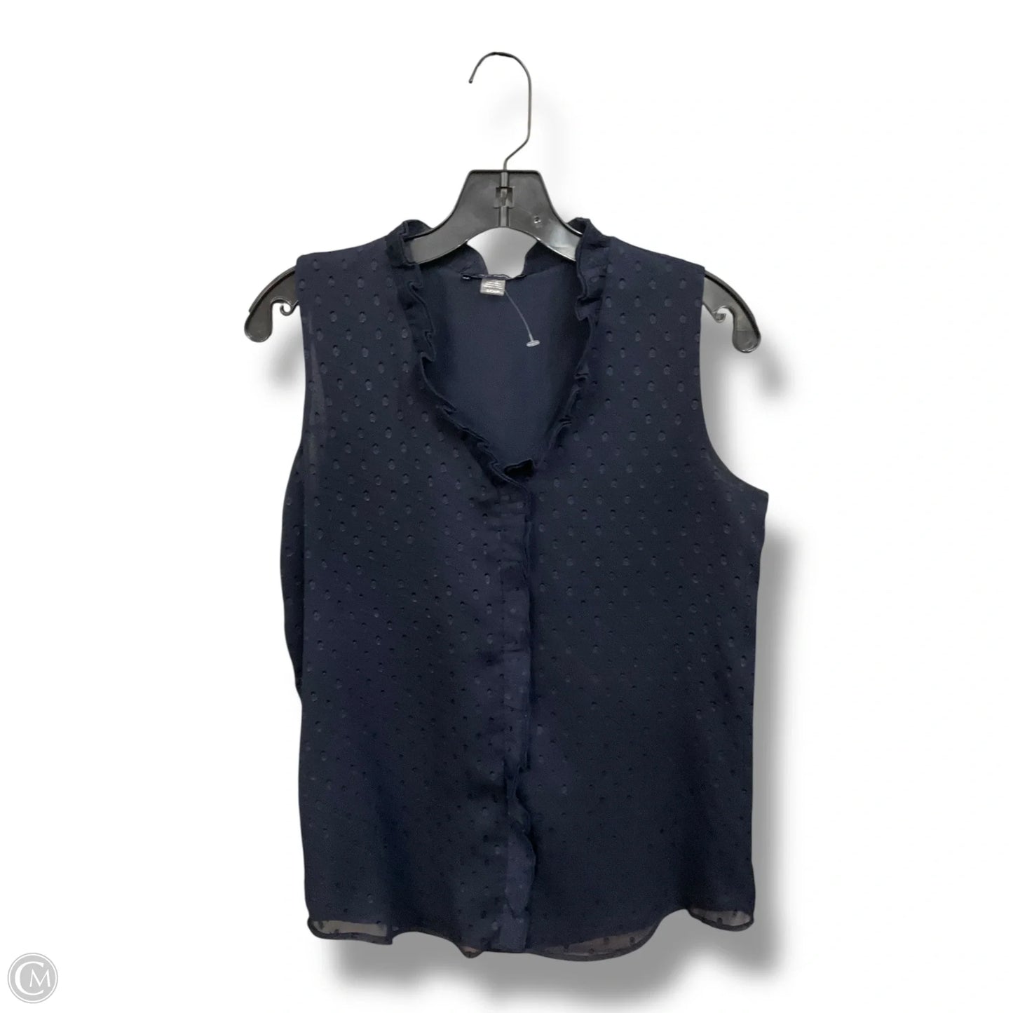 Top Sleeveless By Tommy Hilfiger In Blue, Size: S
