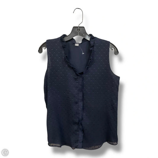 Top Sleeveless By Tommy Hilfiger In Blue, Size: S