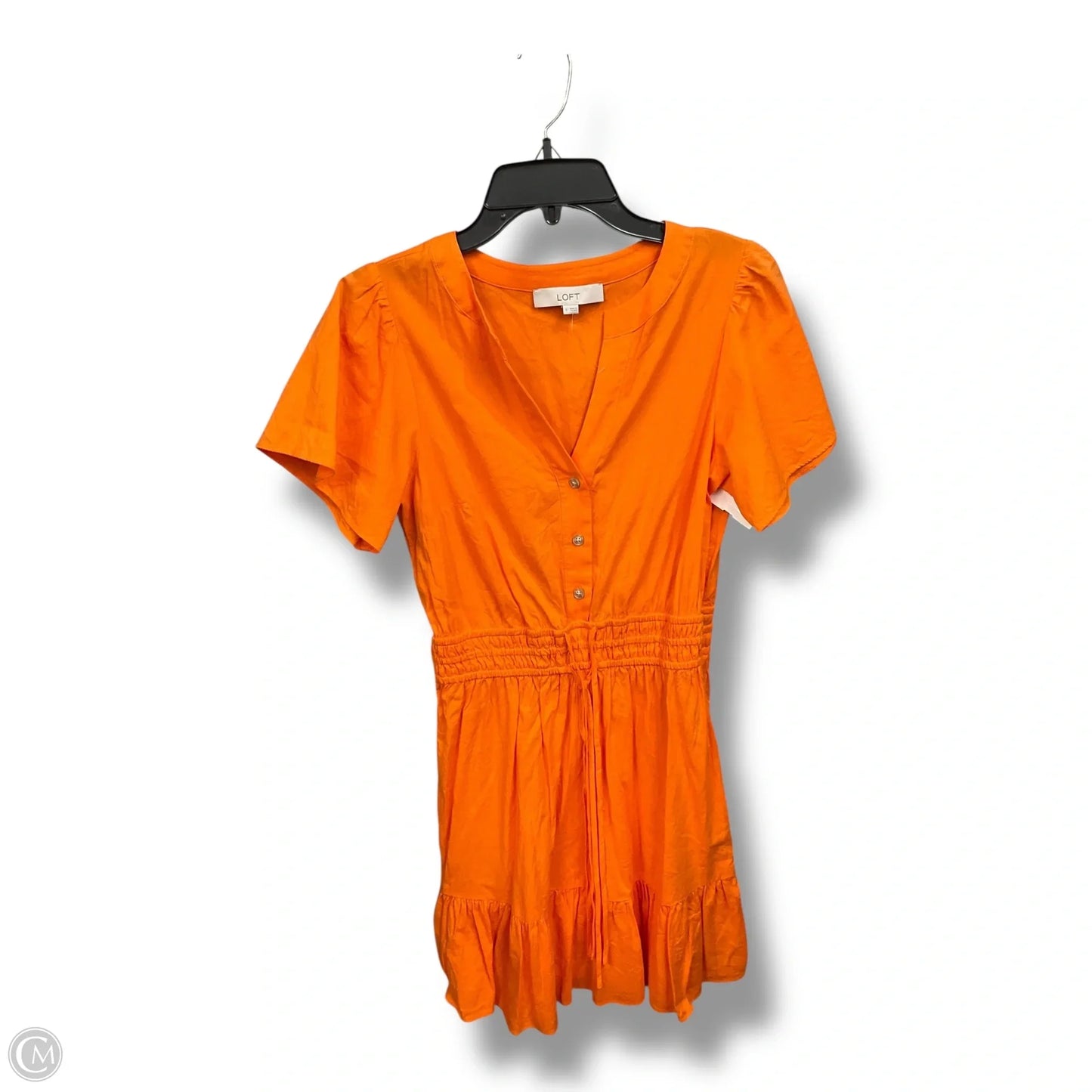 Dress Casual Maxi By Loft In Orange, Size: S