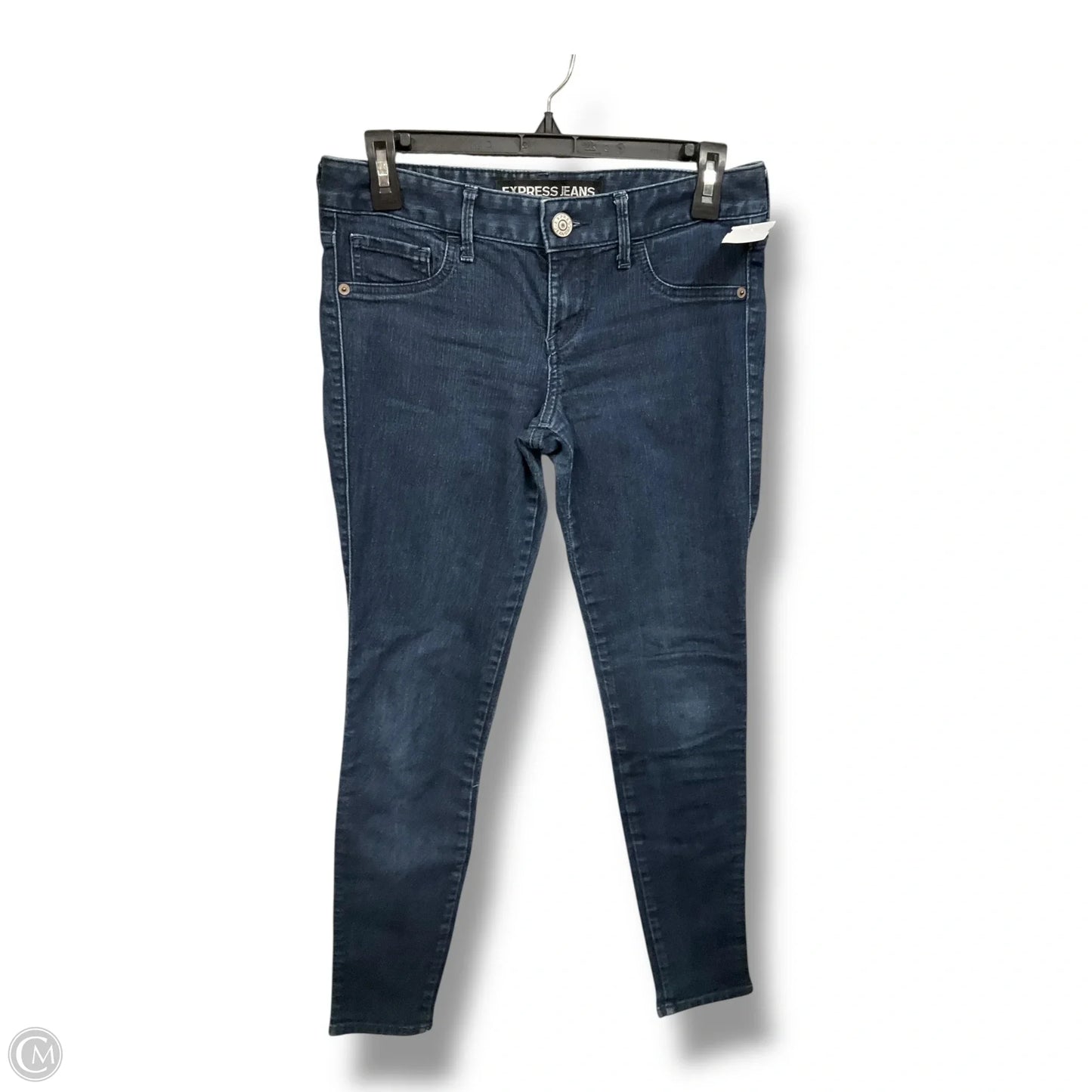 Jeans Skinny By Express In Blue Denim, Size: 2