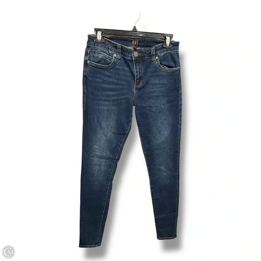 Jeans Skinny By Kut In Blue Denim, Size: 6