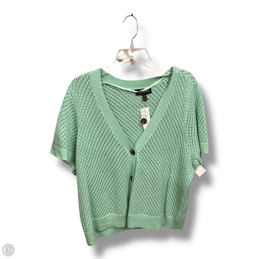 Cardigan By Lane Bryant In Green, Size: 3x