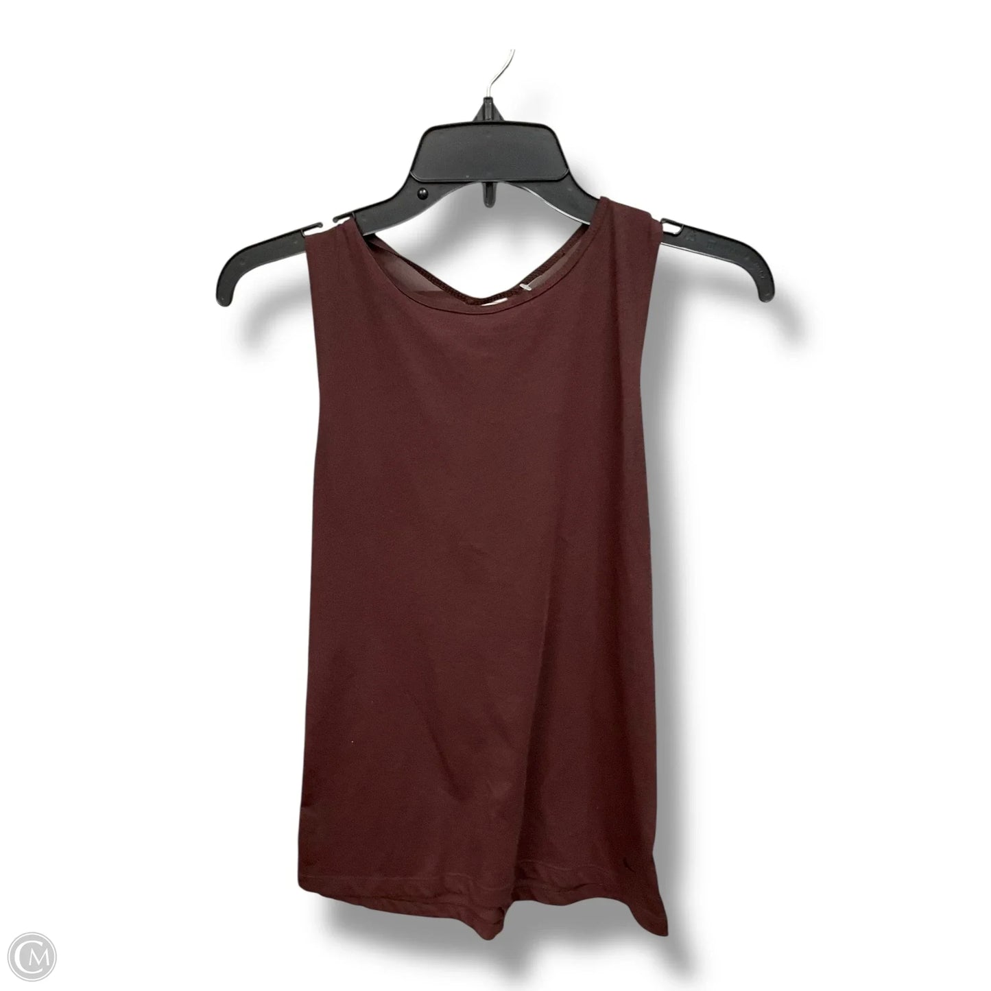 Athletic Tank Top By Nike Apparel In Maroon, Size: Xs