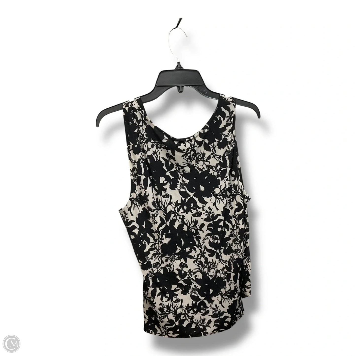 Top Sleeveless By Inc In Black & Tan, Size: Xl