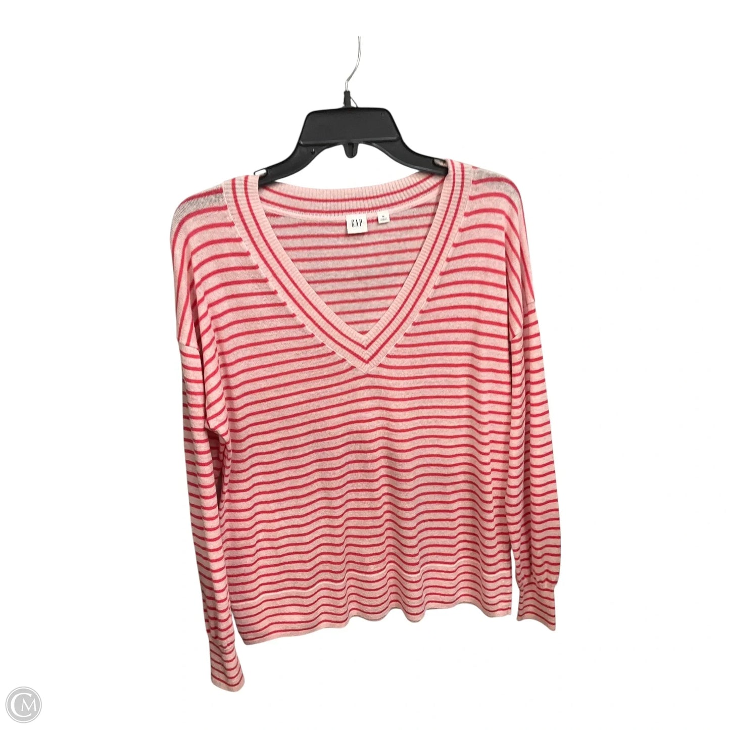 Top Long Sleeve By Gap In Pink, Size: M
