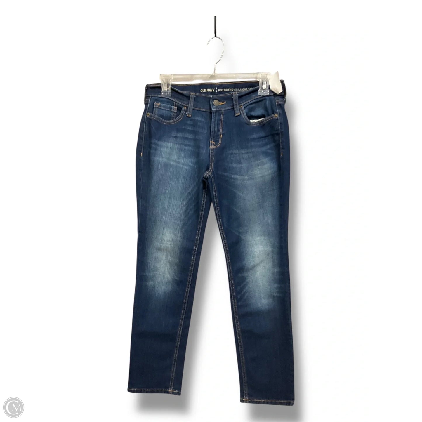 Jeans Boyfriend By Old Navy In Blue Denim, Size: 2