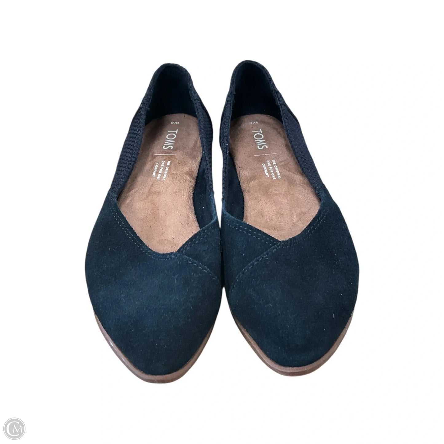 Shoes Flats By Toms In Black, Size: 6