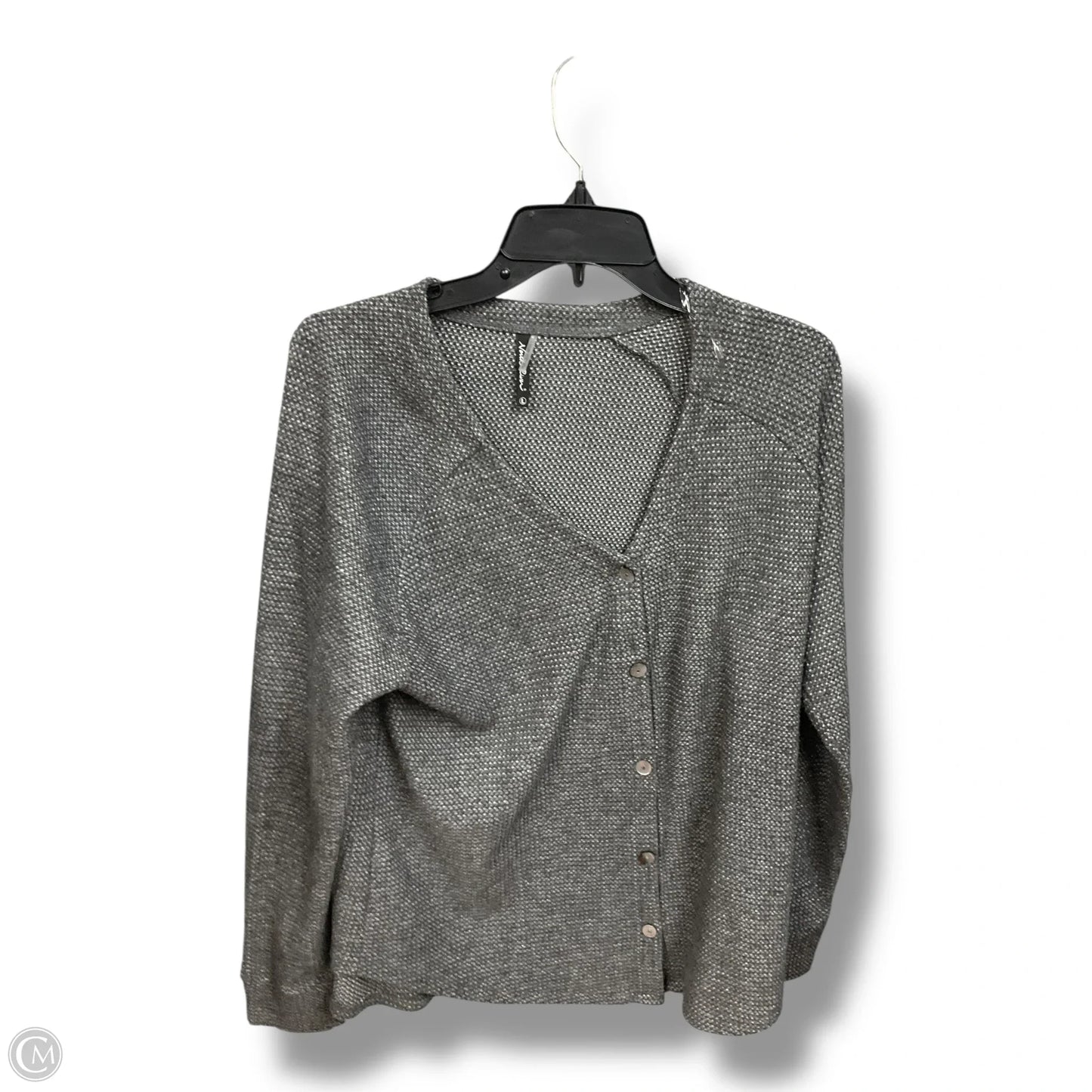 Top Long Sleeve By Clothes Mentor In Grey, Size: L