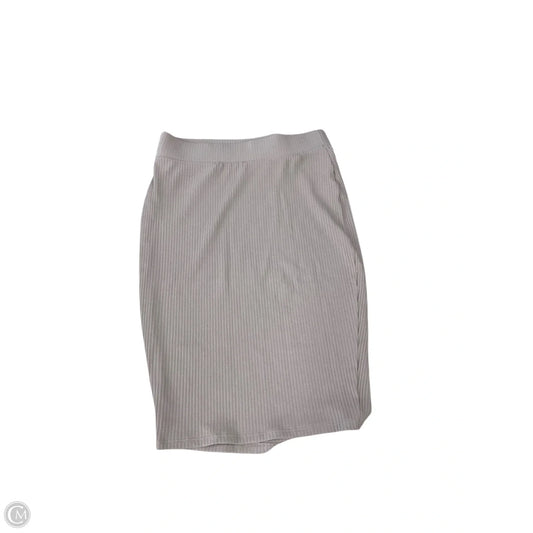 Skirt Midi By Bar Iii In Tan, Size: S