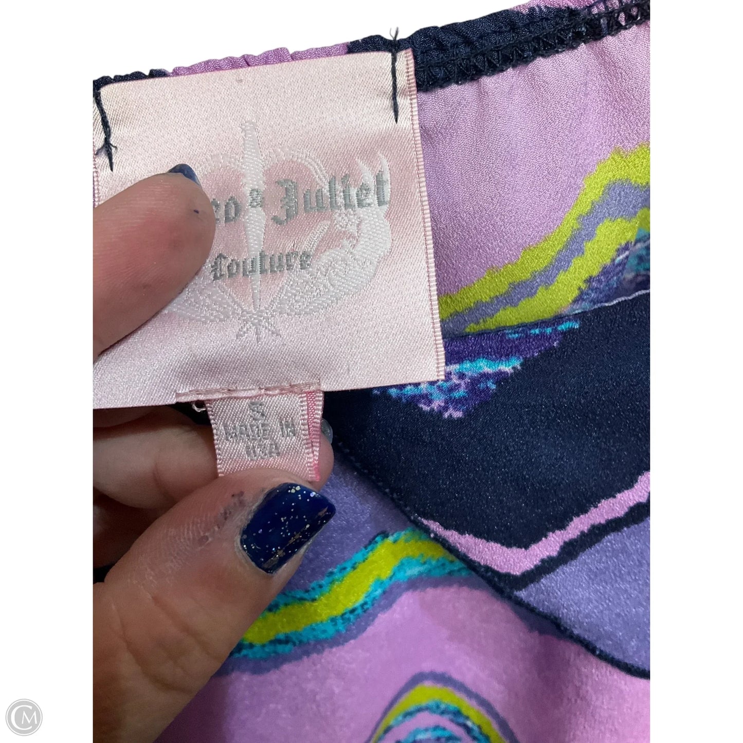 Dress Casual Short By Romeo And Juliet In Purple, Size: S