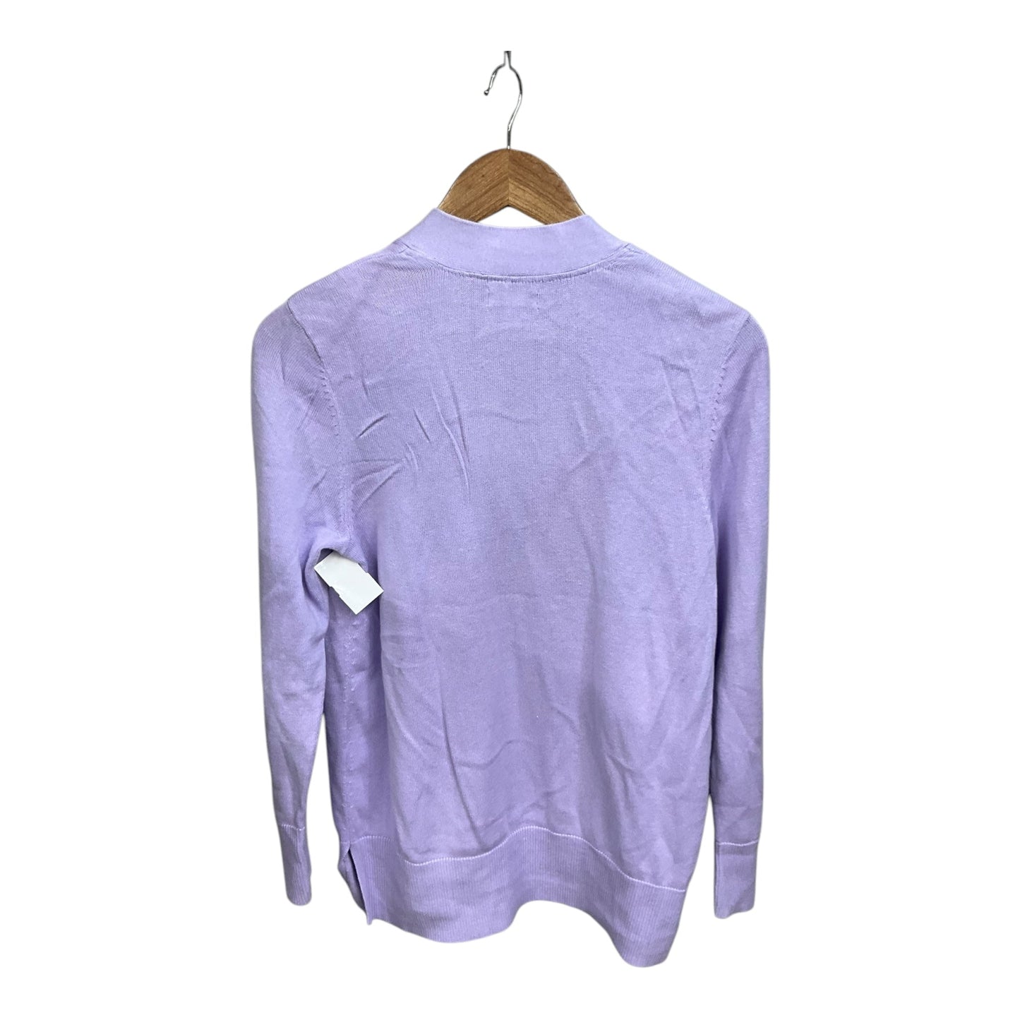 Cardigan By Croft And Barrow In Purple, Size: M