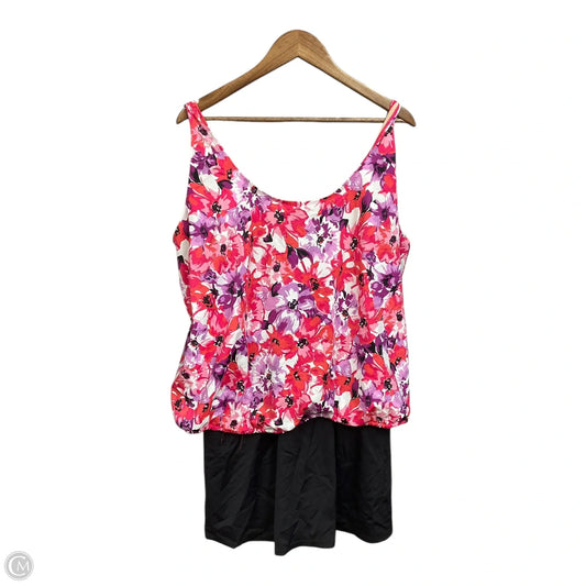 Swimsuit By Cmc In Pink, Size: 4x