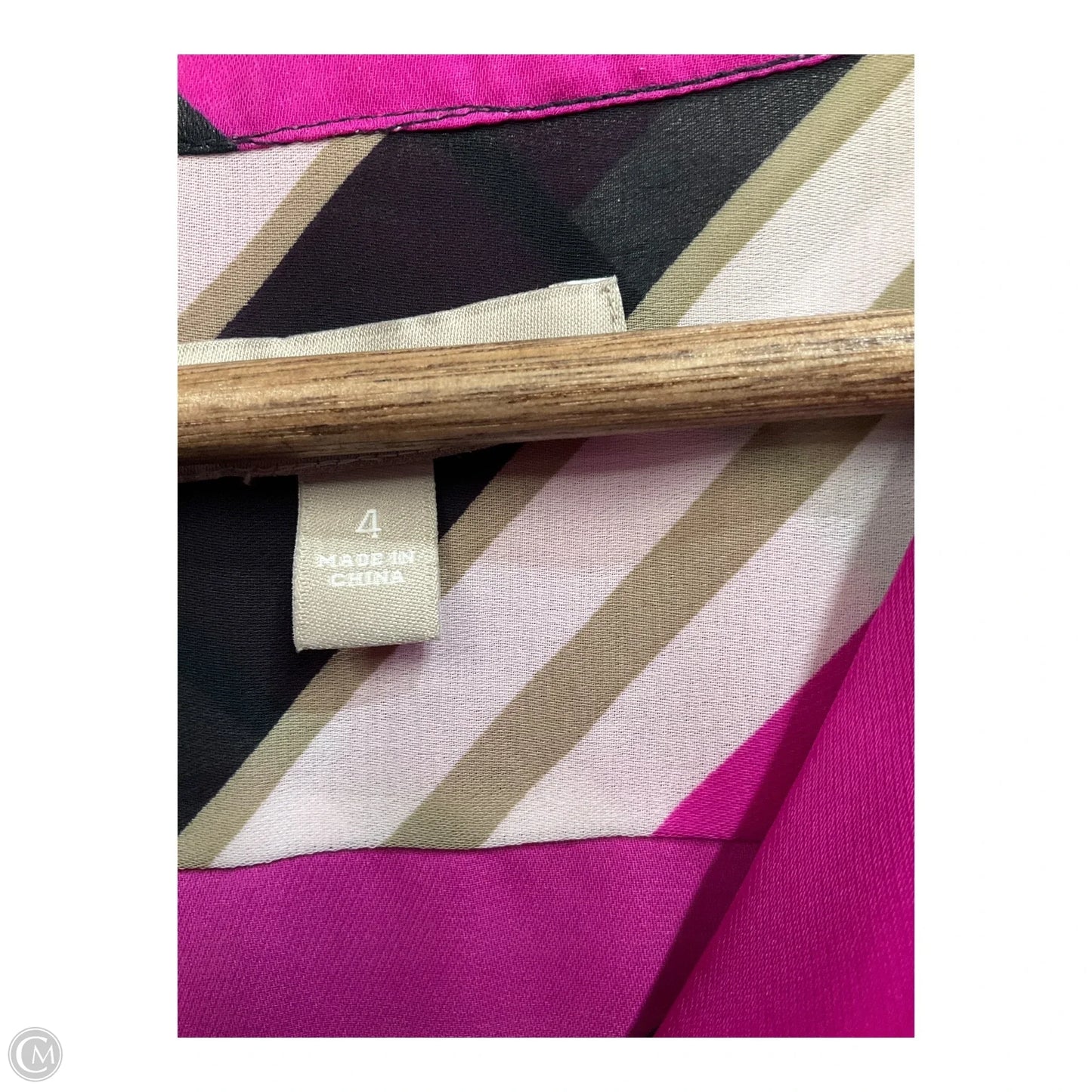 Blouse Sleeveless By Banana Republic In Pink, Size: S