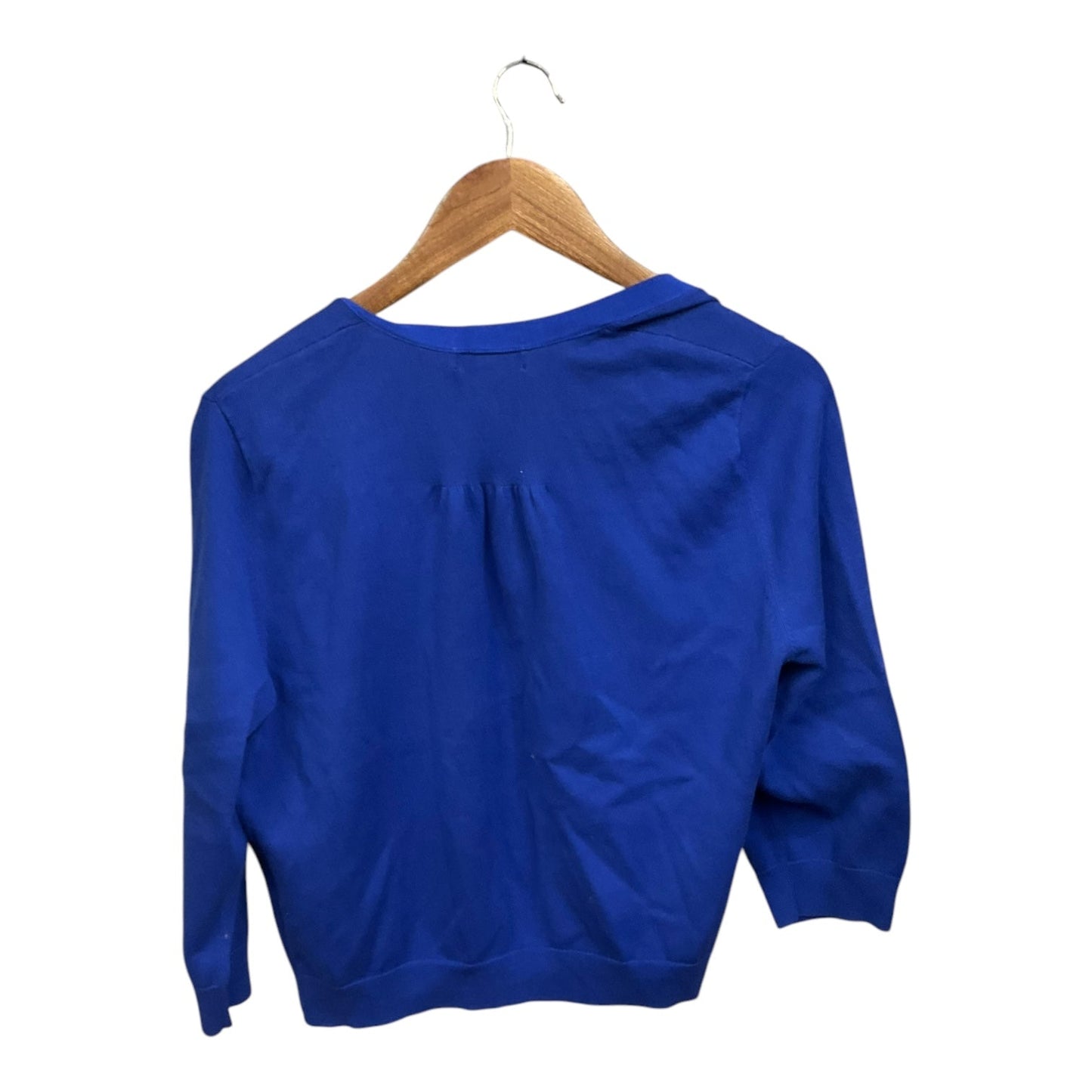 Cardigan By Lands End In Blue, Size: L