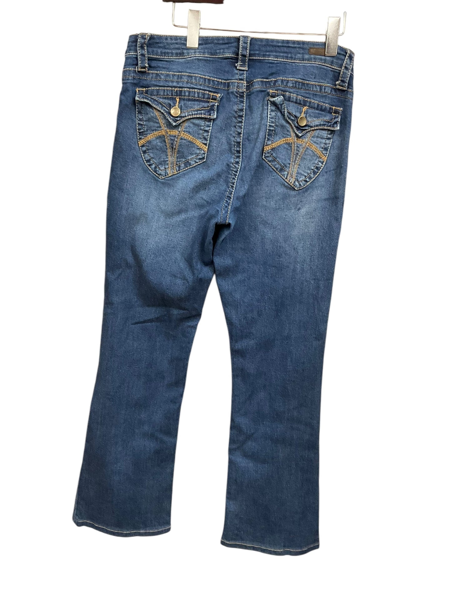 Jeans Boot Cut By Kut In Blue, Size: 14