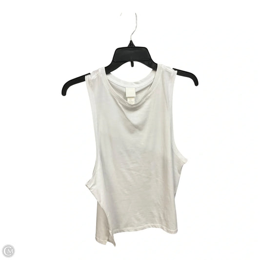 Top Sleeveless Basic By H&m In White, Size: S