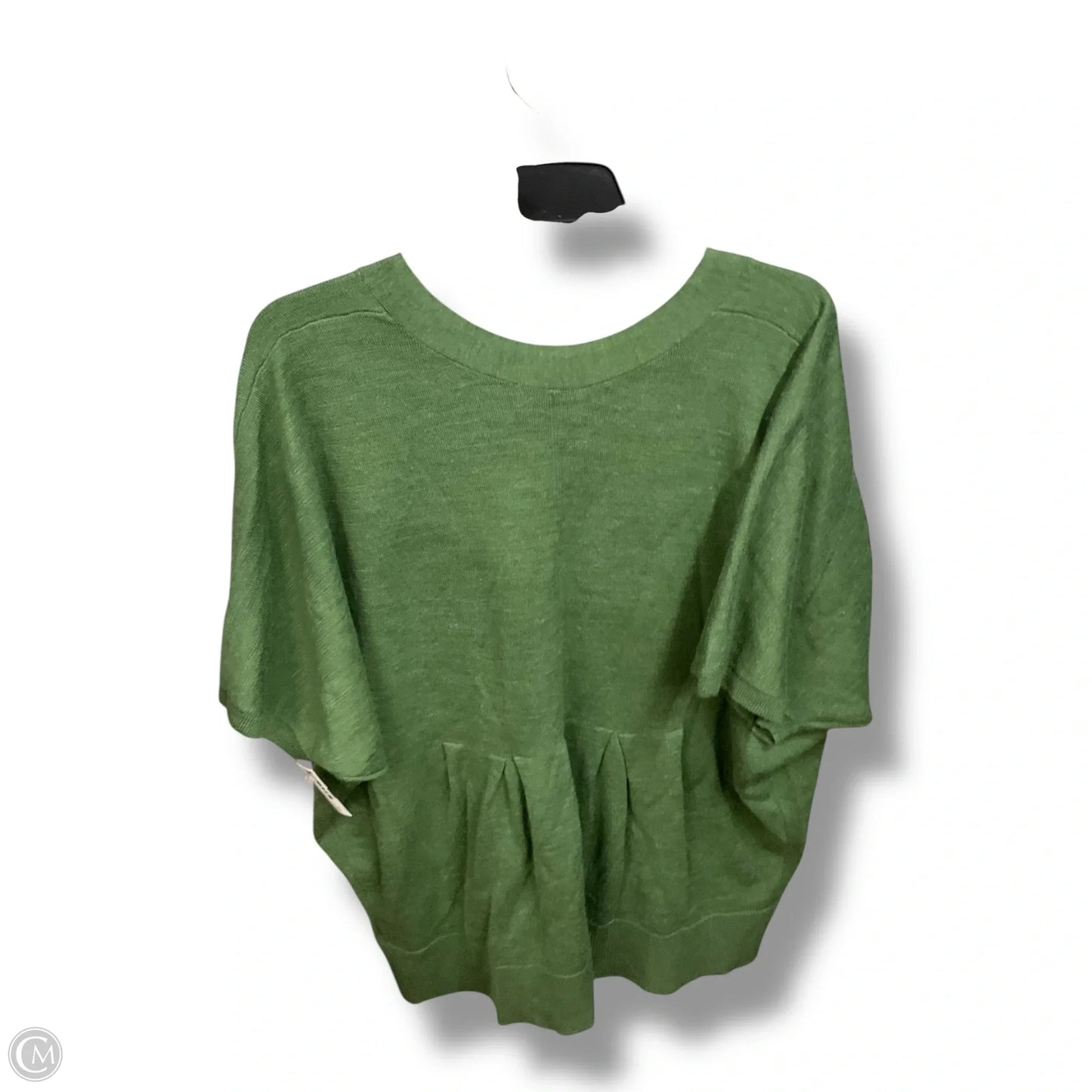 Top Short Sleeve By Coldwater Creek In Green, Size: Xl