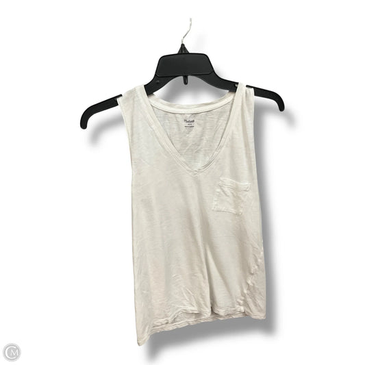 Tank Top By Madewell In White, Size: S