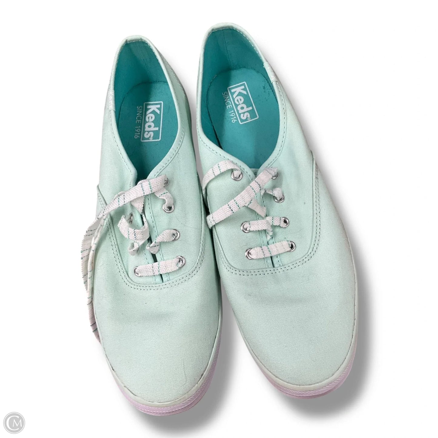 Shoes Sneakers By Keds In Green, Size: 10