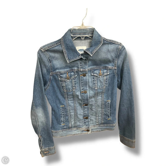 Jacket Denim By Old Navy In Blue Denim, Size: S