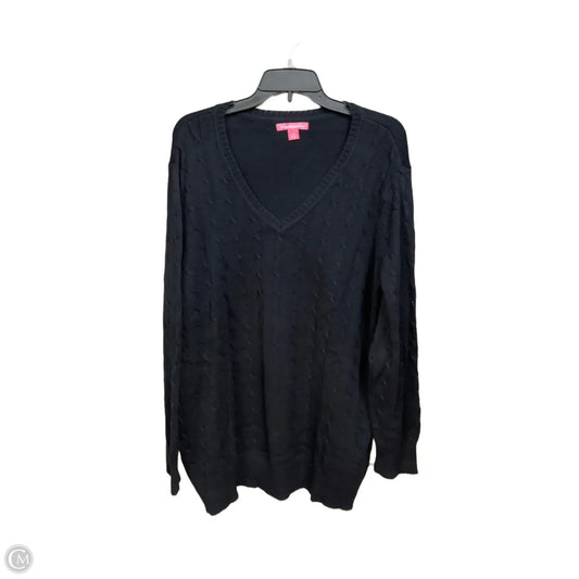Sweater By Woman Within In Black, Size: 2x