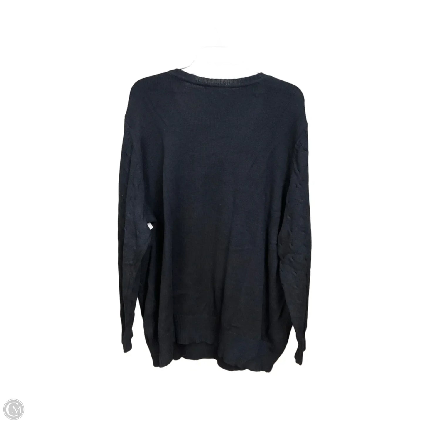 Sweater By Woman Within In Black, Size: 2x