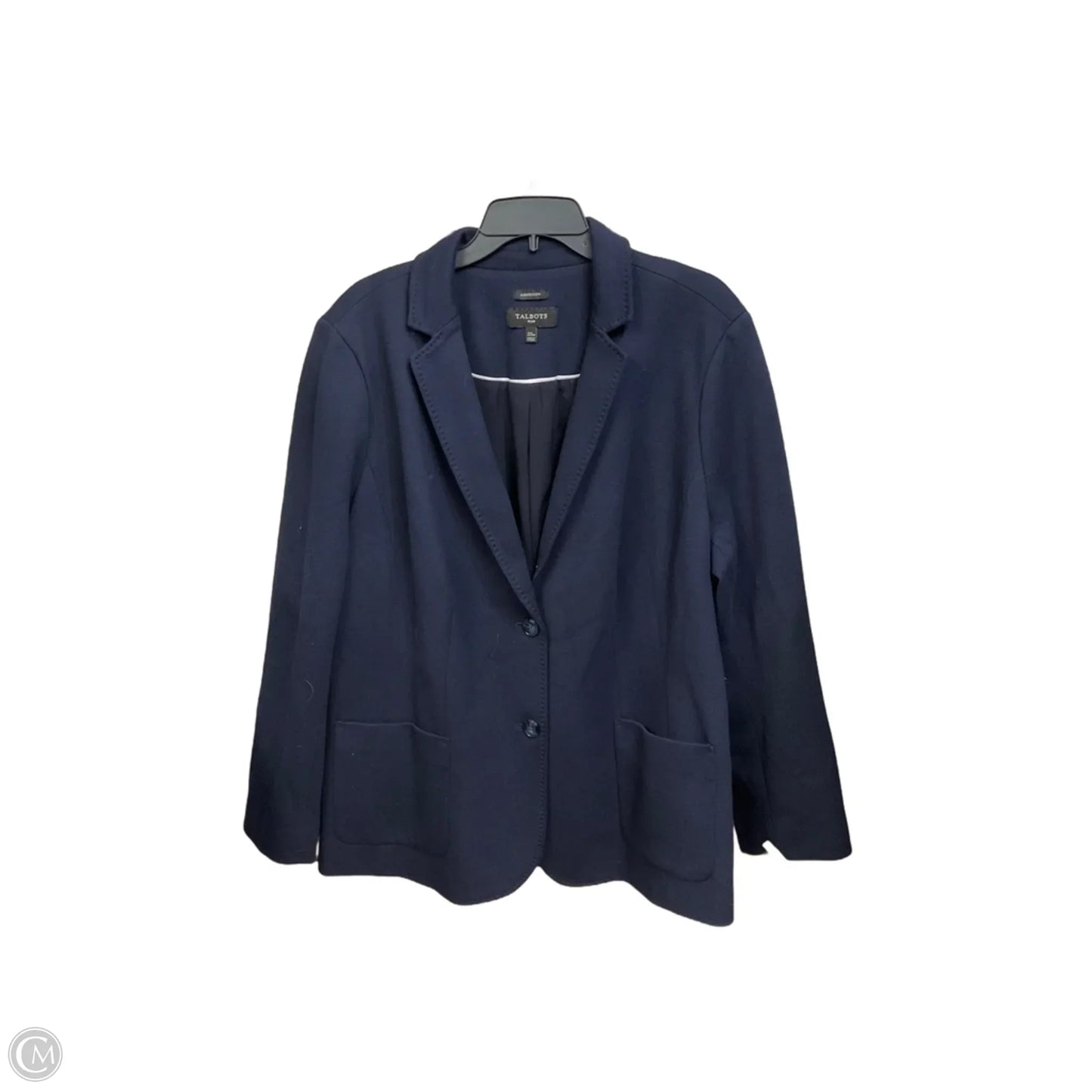 Blazer By Talbots In Navy, Size: 3x